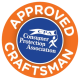 consumer protection association logo to show that matesrates windows and doors is an approved craftsman